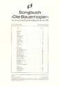 Die Bauernoper  Szenen aus dem Deutschen Bauernkrieg von 1525 Songbuch (= Klavierauszug)