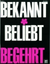 Bekannt beliebt begehrt Band 8 fr Akkordeon