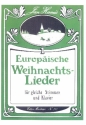 Europische Weihnachtslieder Band 1 fr 1-3 gleiche Stimmen (Frauenchor) und Klavier Partitur