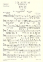Der Messias HWV56 fr Soli, Chor und Orchester Chorstimme Bass (dt/en)
