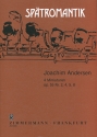 4 Miniaturen op.55 Nr.2, 4, 5 und 8 fr Flte und Klavier
