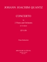 Konzert g-Moll QV6,8b fr 2 Flten und Orchester fr 2 Flten und Klavier