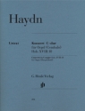 Konzert C-Dur Hob.XVIII:10 für Orgel und Streicher Partitur