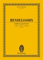 Streichquintett A-Dur op.18 fr Streichquintett Studienpartitur