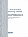 3 Scottish Country Dances for 5 recorders (SSATB) Score and Parts