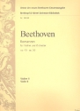 Romanzen F-Dur op.40 und G-Dur op.50 fr Violine und Orchester Violine 2