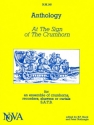 At the Sign of the Crumhorn for an ensemble of crumhorns, recorders, shawms or curtals (SATB)