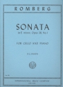 Sonata e minor op.38,1 for cello and piano