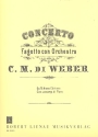 Konzert F-Dur op.75 fr Fagott und Orchester fr Fagott und Klavier