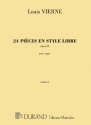 24 pices en style libre op.31 vol.1 (nos.1-12) pour orgue