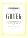 Landerkennung op.31 fr Bariton solo, Mnnerchor und Orchester Orchester,  Partitur (dt)