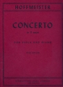 Concerto d major  for viola and piano