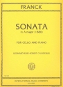 Sonata A major for cello and piano