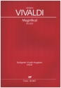 Magnificat RV610 (2 Fassungen) fr Soli (SAT), Chor und Orchester Partitur (la/en)