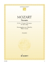 Sonate Es-Dur KV 282 (189g) fr Klavier