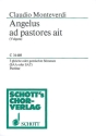 Angelus ad pastores ait fr 3 gleiche oder gemischte Stimmen (SAA oder SAT) Chorpartitur - mit untergelegtem Klavierauszug