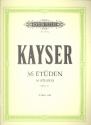 36 Etden op.20 fr Violine