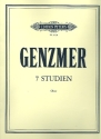 7 Studien (Capriccios) GeWV 191 fr Oboe solo