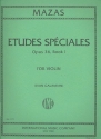 Etudes speciales op.36,1 violin