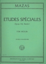 Etudes speciales op.36,1 for violin