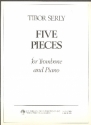 Five pieces for trombone and piano