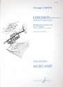 Concerto en re majeur pour trompette et orchestre a cordes edition trompette/piano