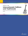 Internationale Folklore und Traditionals für 3 Gitarren oder andere Instrumente, Percussion (ad libitum) Spielpartitur - mit eingelegter Percussionstimme