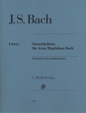 Notenbchlein fr Anna Magdalena Bach fr Klavier broschiert