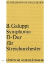 Sinfonie D-Dur fr Streichorchester Partitur