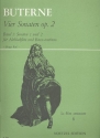 4 Sonaten op.2 Band 1 (Nr.1-2) fr Altblockflte und Bc
