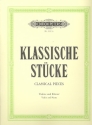 Klassische Stcke Band 1 fr Violine und Klavier