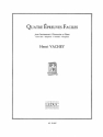 4 EPREUVES FACILES POUR INSTRUMENTS A PERCUSSION ET PIANO