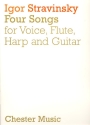 4 chants russes for soprano, flute, harp and guitar
