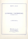 Episode troisieme pour trompette en ut seule