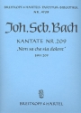Non sa che sia dolore Kantate Nr.209 BWV209 Partitur