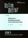 Rhythmische Gelufigkeitsbungen Heft C: mittelschwer fr E-Orgel