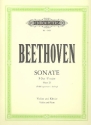 Sonate F-Dur op.24 fr Violine und Klavier