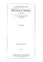 Messe f-Moll op.159 fr gem Chor und Orgel Orgelpartitur (la)
