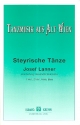 Steyrische Tnze op.165 fr Streichquartett Stimmen