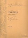 Schicksalslied op.54 fr Chor und Orchester Violoncello