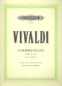 Konzert d-Moll PV276 fr Violine und Streicher fr Violine und Klavier