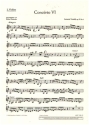 Concerto Nr. 6 op. 10/6 RV 437/PV 105 fr Flte (Alt-Blockflte), Streichorchester und Basso continuo Einzelstimme - Violine II