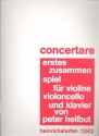 Erstes Zusammenspiel  fr Violine, Violoncello und Klavier