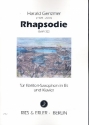 Rhapsodie für Bariton-Saxophon in es und Klavier