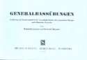 Generalbassbungen fr Orgel (Klavier)