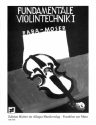 Fundamentale Violintechnik Band 1 fr Violine Sammlung von Meisteretden mit Beitrgen aus der Violinmethodik