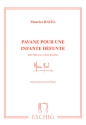 Pavane pour une infante defunte pour violon (flte) et piano