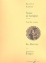 Sonate fa majeur op.79,1 pour flte et piano