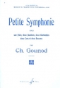 Petite symphonie pour flûte, 2 hautbois, 2 clarinettes, 2 cors et 2 bassons,  partition