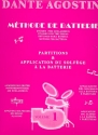 Methode de batterie vol.1 Studies for drums partitions et application du solfege